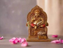 Load image into Gallery viewer, Handcrafted Lord Kuber Idol | Traditional Wealth Deity Statue | Rajasthani Tribal Art | Indian Home Decor | Lakshmi Kuber Murti - Style It by Hanika
