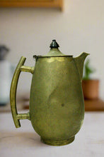 Load image into Gallery viewer, Magnificent Antique Brass Jug and Glass set - Style It by Hanika
