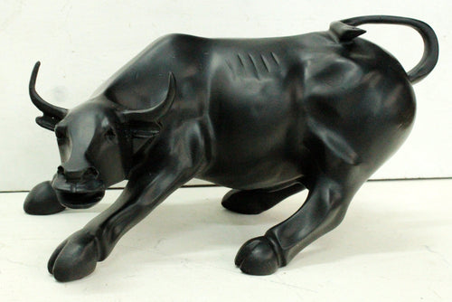 Majestic Charging Bull Statue - Style It by Hanika