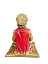 Load image into Gallery viewer, Majestic Poly Resin Sitting Hanuman Ji Statue - Style It by Hanika
