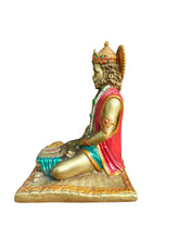 Load image into Gallery viewer, Majestic Poly Resin Sitting Hanuman Ji Statue - Style It by Hanika
