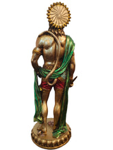 Load image into Gallery viewer, Majestic Poly Resin Standing Hanuman Ji Statue - Style It by Hanika
