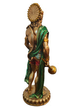 Load image into Gallery viewer, Majestic Poly Resin Standing Hanuman Ji Statue - Style It by Hanika
