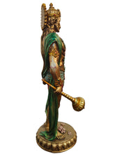 Load image into Gallery viewer, Majestic Poly Resin Standing Hanuman Ji Statue - Style It by Hanika
