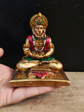 Load image into Gallery viewer, Resin Sitting Small Hanuman Idol - Style It by Hanika

