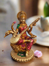 Load image into Gallery viewer, Statue of Saraswati: An Icon of Knowledge, Music, and Artistic Inspiration - Style It by Hanika
