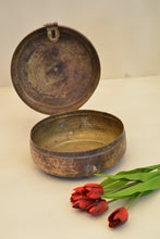 Load image into Gallery viewer, The Alchemist&#39;s Vessel: Carved Lid Brass Katordan - Style It by Hanika
