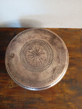 Load image into Gallery viewer, The Keeper&#39;s Trove: Vintage Carved Brass Container (Katordan) - Style It by Hanika
