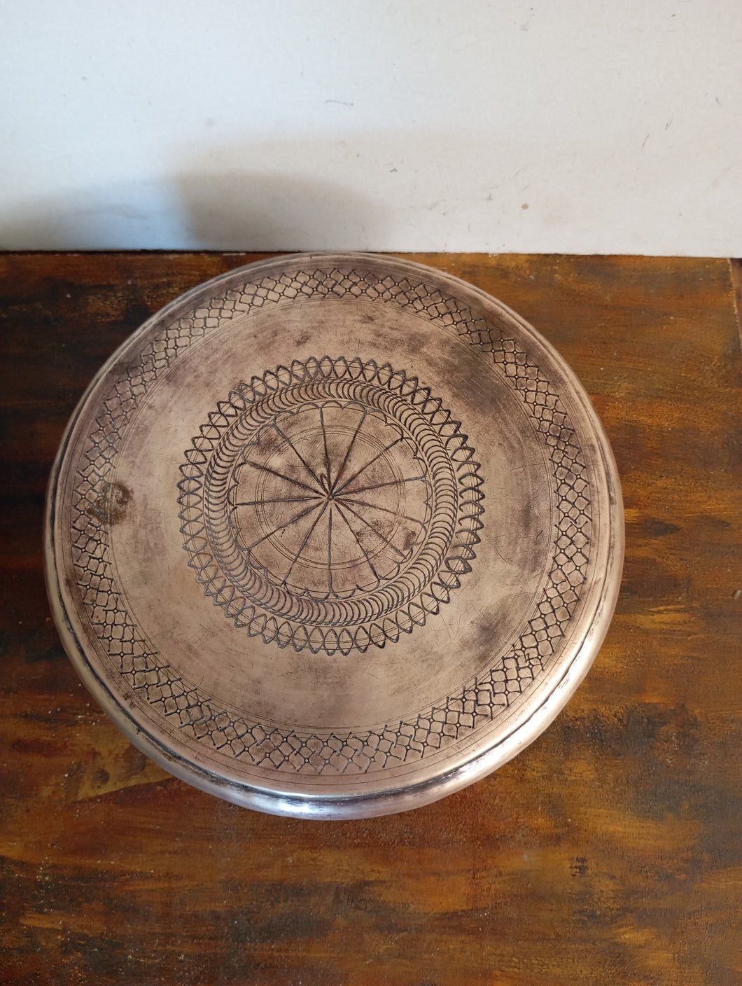 The Keeper's Trove: Vintage Carved Brass Container (Katordan) - Style It by Hanika