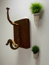 Load image into Gallery viewer, The Mariner&#39;s Mount: Forged Iron Anchor Hook - Style It by Hanika
