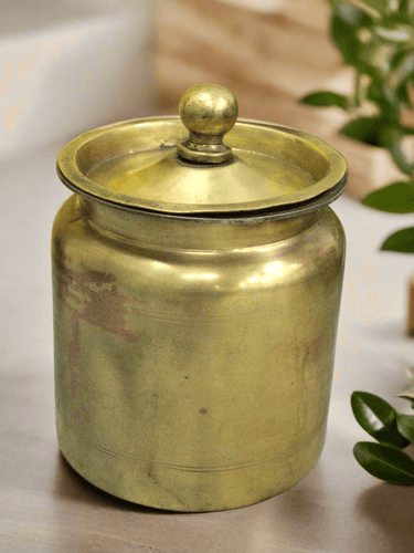 Vintage Brass Barni/Container: A Timeless Storage Treasure - Style It by Hanika