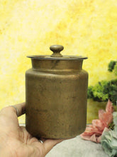 Load image into Gallery viewer, Vintage Brass Barni/Container: A Timeless Storage Treasure - Style It by Hanika
