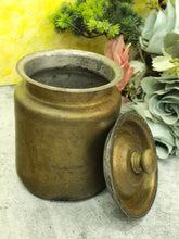 Load image into Gallery viewer, Vintage Brass Barni/Container: A Timeless Storage Treasure - Style It by Hanika

