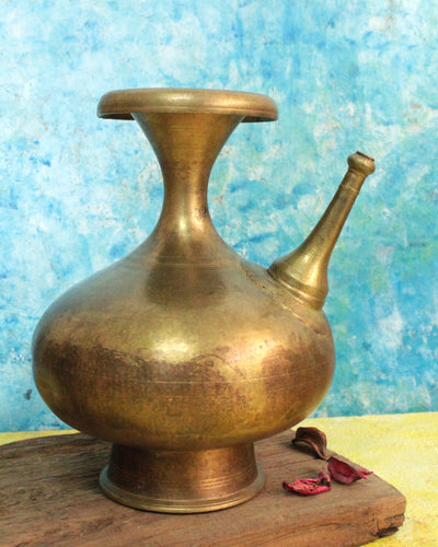 Vintage Brass Water Pot - Style It by Hanika