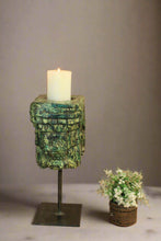 Load image into Gallery viewer, Vintage Wooden Hand Carved Candle Holder Stand - Style It by Hanika
