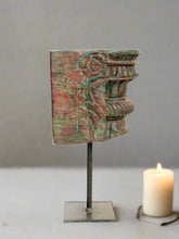 Load image into Gallery viewer, Vintage Wooden Hand Carved Candle Holder Stand - Style It by Hanika
