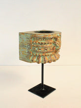 Load image into Gallery viewer, Vintage Wooden Hand Carved Candle Holder Stand - Style It by Hanika

