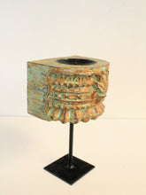 Load image into Gallery viewer, Vintage Wooden Hand Carved Candle Holder Stand - Style It by Hanika
