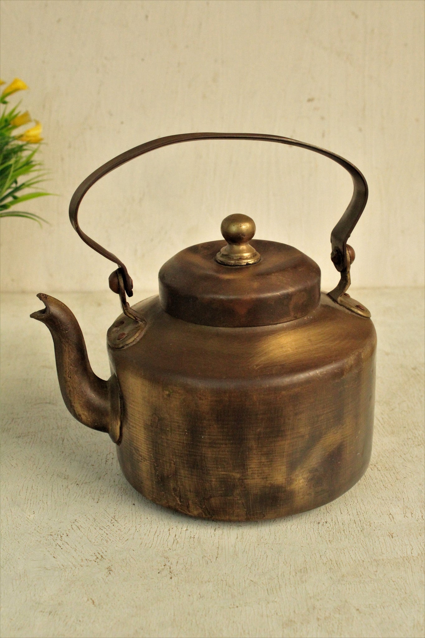 Vintage Brass Kettle / Tea Pot – Style It by Hanika