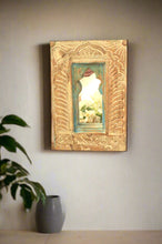 Load image into Gallery viewer, Antique Inspired Handcrafted Wooden Rustic Jharokha - Style It by Hanika
