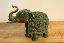 Load image into Gallery viewer, Antique Style Elephant Statue - Vintage Animal Figurine, Unique Elephant Gift - Style It by Hanika
