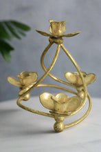 Load image into Gallery viewer, Beautiful Metal Candle Holder For Table Décor Size 20 x 20 x 18.5 cm - Style It by Hanika

