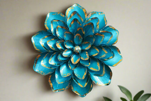 Beautiful Metal Flower Wall Art - Style It by Hanika
