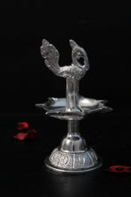 Load image into Gallery viewer, Beautiful Metal Peacock Deepak Stand - Style It by Hanika
