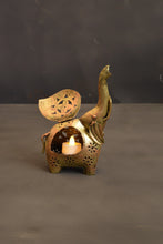 Load image into Gallery viewer, Beautiful Up Trunk Elephant Tealight Holder - Style It by Hanika
