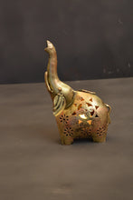 Load image into Gallery viewer, Beautiful Up Trunk Elephant Tealight Holder - Style It by Hanika
