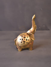 Load image into Gallery viewer, Beautiful Up Trunk Elephant Tealight Holder - Style It by Hanika
