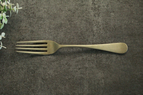 Beautiful Vintage Brass Fork (Length - 7