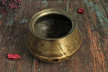 Load image into Gallery viewer, Beautiful Vintage Brass Water Pot or Kalash Size 12.5 x 12.5 x 9 cm - Style It by Hanika
