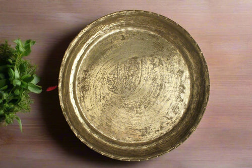 Beautiful Vintage Copper Plate (Size-10.5