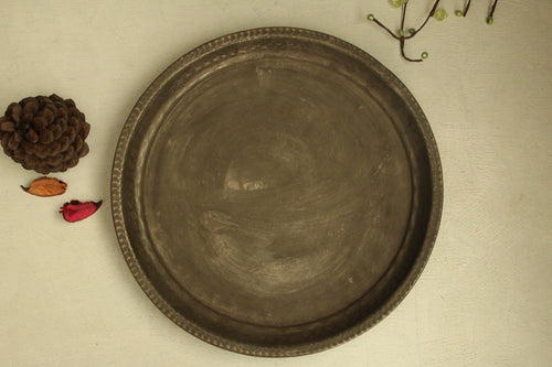 Beautiful Vintage Copper Plate (Size-9.7