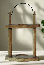 Load image into Gallery viewer, Beautiful Vintage Wooden Hanging Bottle Holder | Size 21 x 8.5 x 34 cm - Style It by Hanika
