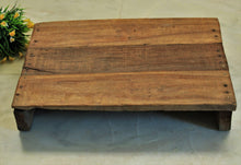Load image into Gallery viewer, Beautiful Wooden Rustic stool or Styling Board Size 52 x 35.5 x 8.5 cm - Style It by Hanika
