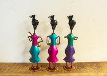 Load image into Gallery viewer, Beautifully Hand Crafted Musicians Sardar - Metal Decorative / Gifting Piece Size 8.9 x 8.9 x 33 cm - Style It by Hanika
