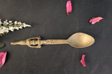 Load image into Gallery viewer, Brass Pooja Spoon: Vintage Design(Size-6.7&quot;) - Style It by Hanika
