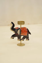 Load image into Gallery viewer, Handcrafted Elephant Tea Light Holder - Style It by Hanika
