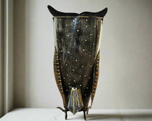 Load image into Gallery viewer, Handcrafted Owl Shaped Flower Vase or Cutlery Stand - Style It by Hanika
