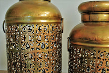 Load image into Gallery viewer, Iron Long Pot Tea Light Holder Set of 2 - Home &amp; Office Décor - Style It by Hanika
