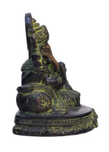 Load image into Gallery viewer, Mangalkari Charbhuja Ganpati Statue God Idol Size 11 x 8.5 x 11.5 cm - Style It by Hanika
