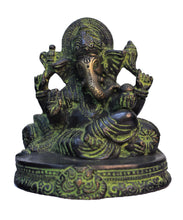 Load image into Gallery viewer, Mangalkari Charbhuja Ganpati Statue God Idol Size 11 x 8.5 x 11.5 cm - Style It by Hanika
