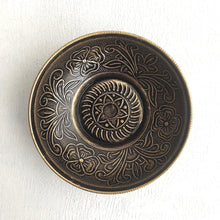 Load image into Gallery viewer, Metal art bowl with vintage Brass Bowl: An art piece collectable for Brunch/Cocktail table - Style It by Hanika
