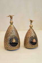 Load image into Gallery viewer, Metal Bird House Tea light Holder Set of 2 - Style It by Hanika
