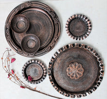 Load image into Gallery viewer, Metal Copper Finish Art Prop Set - Style It by Hanika
