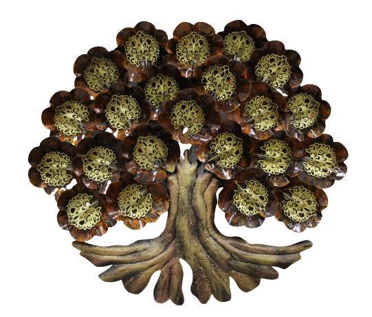 Metal Modern Tree With LED Back Light in all Leaves - Style It by Hanika