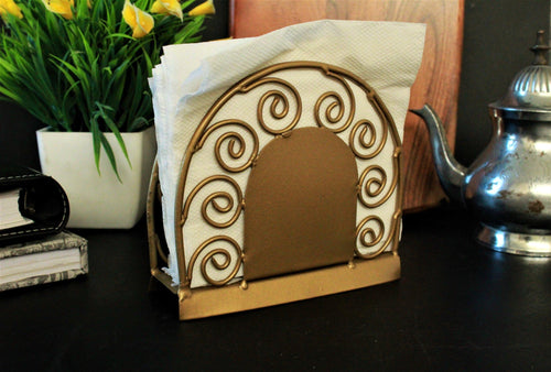 Metal Tissue Holder Stand | Napkin Holder - Style It by Hanika