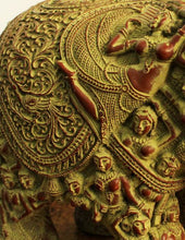 Load image into Gallery viewer, Polyresin Tribal Airavat Elephant Statue in Stone Finish - Style It by Hanika
